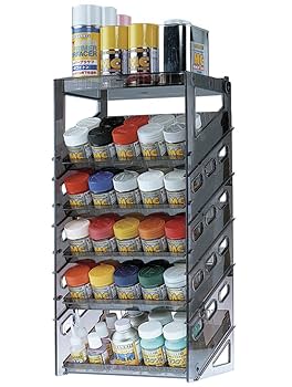 Amazon | ウェーブ ペイントラック ホビー用塗料棚 HT-072